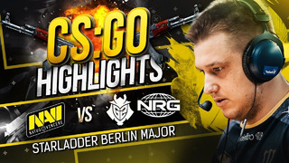 Хайлайты NAVI против NRG и G2 на StarLadder Berlin Major 2019