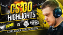 Хайлайты NAVI против NRG и G2 на StarLadder Berlin Major 2019