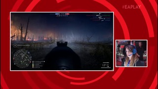 Полчаса геймплея на ночной карте Battlefield 1 — Ночи Нивеля