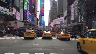 Drive 4K – Times Square – New York City USA