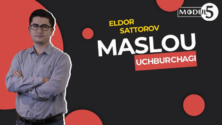 Maslou uchburchagi | Hayotimizdagi ehtiyojlar | Hayotiy 5 bosqich – Eldor Sattorov