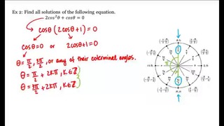 10 – 2 – Solving Trigonometric Equations, Part 2 (9-35)