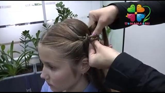 Простая и красивая прическа