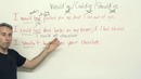 EngVid: Common Mistakes – ‘Could of’ or ‘Could have’ Could’ve – Would’ve – Should’ve