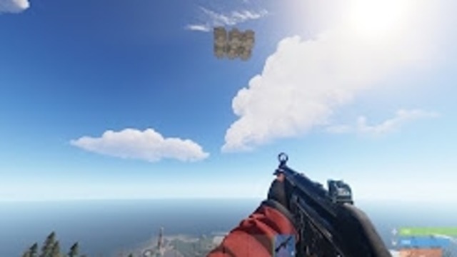 Rust – Невидимый дом в небе! BUG / БАГ