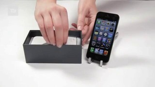 Первая распаковка iPhone 5