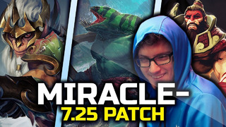 Miracle 7.25 Patch EPIC Gameplay Compilation Dota 2