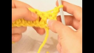 Основы вязания крючком. Урок 7 – выпуклый столбик