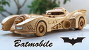 Wood Carving – Challenge to Build a Batmobile – Woodworking Art