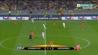 Динамо Киев – Скендербеу | Лига Европы 2017/18 | Групповой этап | 1-й тур | Обзор ма