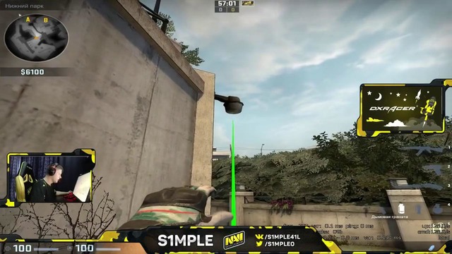 CS:GO S1mple Nades Tutorial Overpass 2018