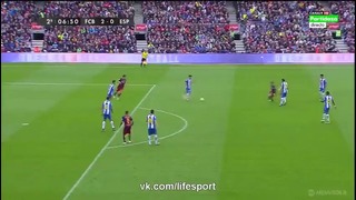 Барселона 2:0 Эспаньол | Гол Суареса