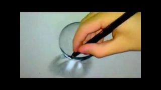 Рисуем стекляный шар – 3d