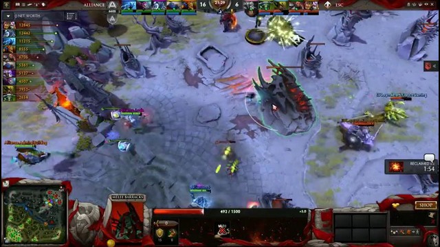 DOTA2: TI6: Escape vs Alliance (Group A, Game 2)