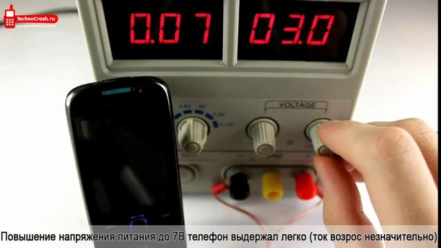 Краш Тест Мобильного Телефона Nokia 6303i Classic от Сайта TechnoCrash.ru
