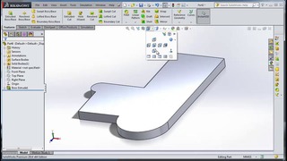 5SolidWorks 2014 Tutorial 5 – Using Mouse, Orientations, normal to, edit sketch