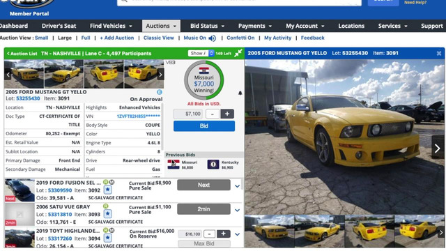 Чердак. Оживляем Mustang для дедушки. Купили донора с аукциона