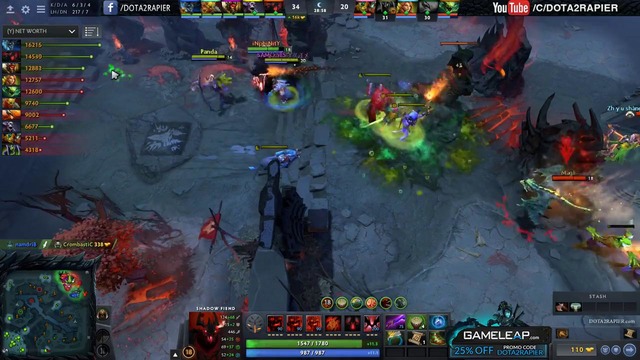Dota 2 Miracle Windranger Moonwalk VS Shadow Fiend with Monkeykingbar