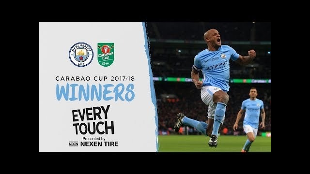 Vincent kompany every touch – carabao cup final v arsenal
