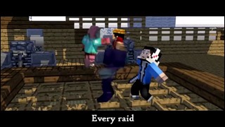 Quot Raiders – Minecraft Parody of Closer by The Chainsmokers quot