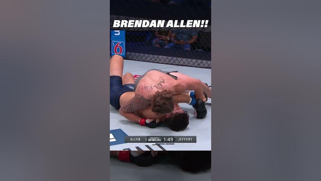 Brendan Allen’s DOMINANT UFC Debut