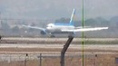 Взлет Boeing 767 Uzbekistan Airways 33P ER UK 67003