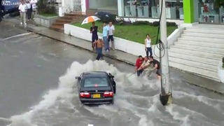 Спасение авто из потопа