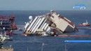 Как поднимали лайнер Costa Concordia – видео операции, сжатое в одну минуту