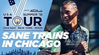 Leroy sanè back in training | us tour 2018 | chicago