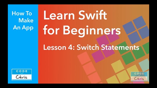 Learn Swift for Beginners – Ep 4 – Switch Statements
