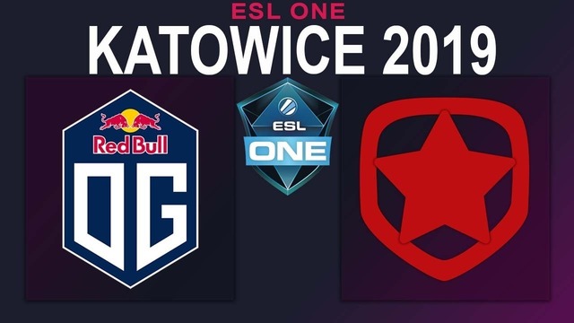 ПОЛУФИНАЛ OG vs Gambit #2 ESL One Katowice 2019, bo3 нижняя сетка 24.02.2019