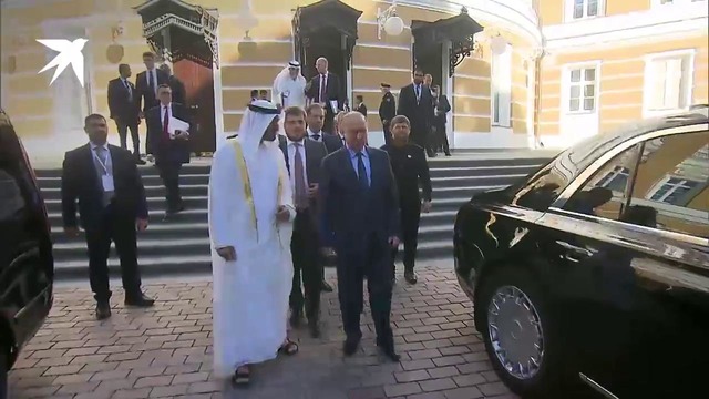 Путин пошутил над Кадыровым, показывая свой лимузин принцу Абу-Даби