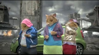 Хомяки ин да Шаффл – Рекламный ролик автомобиля Kia Soul