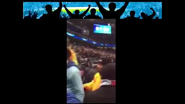 A clash between Neymar and a Manchester City fan