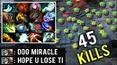 16 items Techies by Miracle- 45 Kills Megacreeps EPIC