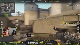 CS:Go NA’Vi S1mple plays Faceit with Seized