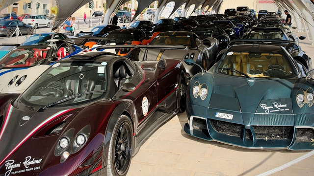 300M Pagani Convoy in Sicily! Raduno 2026