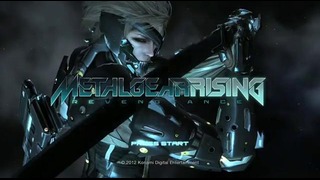 Metal Gear Rising E3 Demo Title Screen
