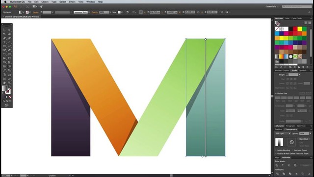 How To Create a Trendy Folded Logo Design in Adobe Illustrator HD