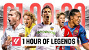 1 HORA de los JUGADORES MÁS ICÓNICOS y sus MEJORES GOLES