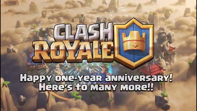 Clash Royale- BACK IN MY DAY! (Our ONE YEAR Anniversary!)