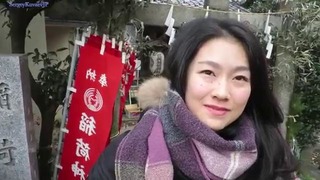 Японка Марико поздравляет всех с Новым годом! (пытается)