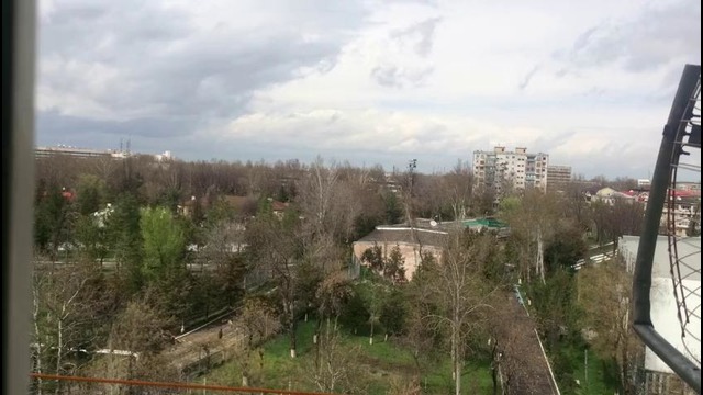 Облака над Ташкентом в Time-Laps