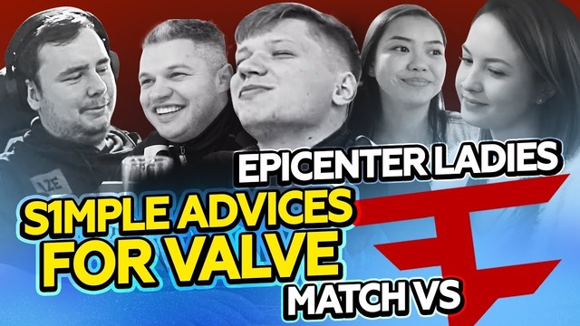 [NaVi CS GO] #NAVIVLOG EPICENTER ladies, s1mple advices for Valve, Match vs FaZe