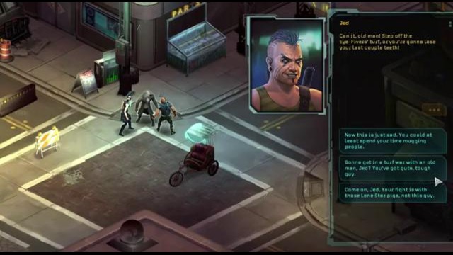 Shadowrun Returns — 20 минут геймплея (Alpha Gameplay Footage)