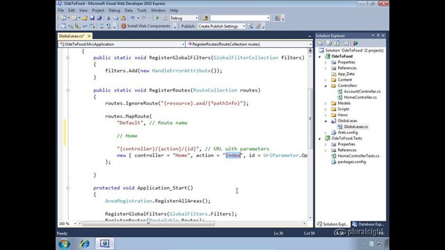 ASP.NET MVC 3 2.02 – Routes and Controllers