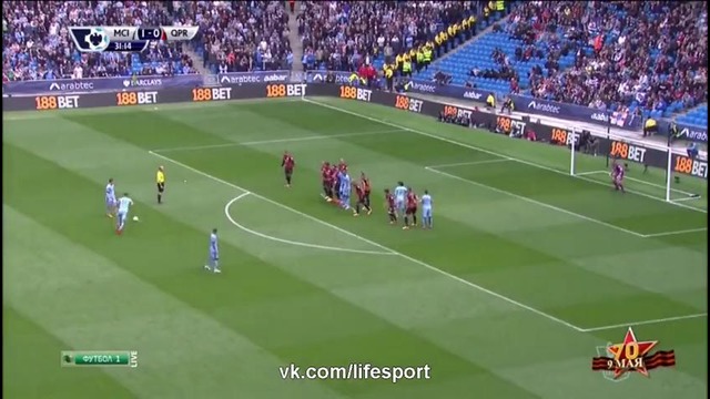 Манчестер Сити 6-0 КПР Английская Премьер Лига 2014-15 36-й тур Обзор матча