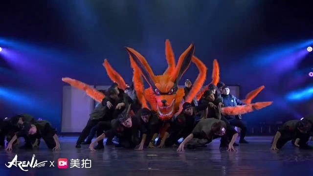 Naruto Dance Show by O-DOG (Front Row) ARENA CHENGDU 2018 HD