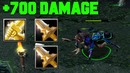 Dota weaver +700 damage x2 divine rapier + radiance (19.02.2019)