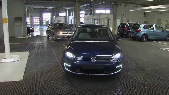 Сборка гибридного Volkswagen e-Golf
